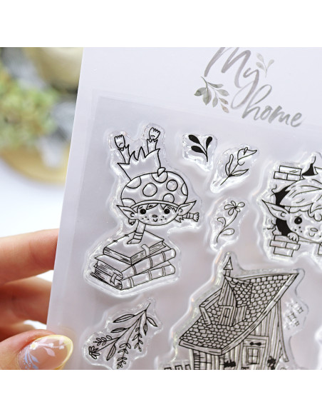 Un minuto más clear stamps set | Mamen Montero