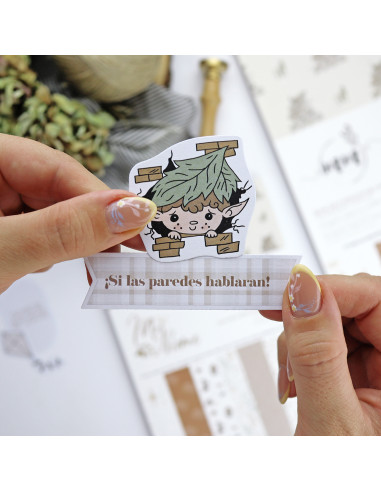 My Home Die cuts of Mamen Montero