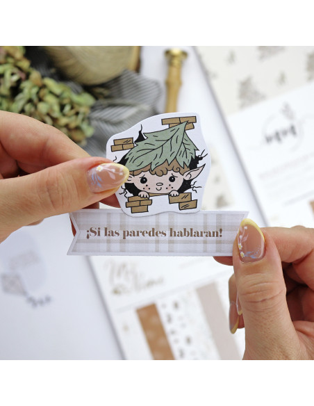 My Home Die cuts of Mamen Montero