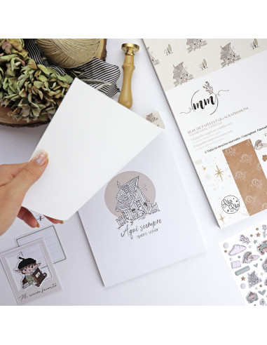 My Home 6'' paper pad of Mamen Montero