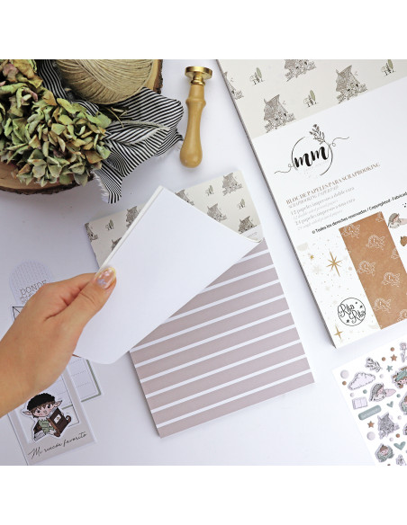 My Home 6'' paper pad of Mamen Montero