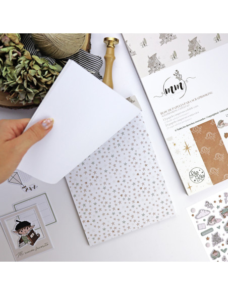 My Home 6'' paper pad of Mamen Montero