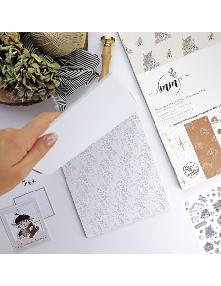 Paper pad 6x8" | My Home by Mamen Montero