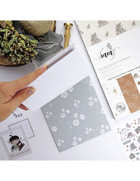 My Home 6x8" paper pad | Mamen Montero design