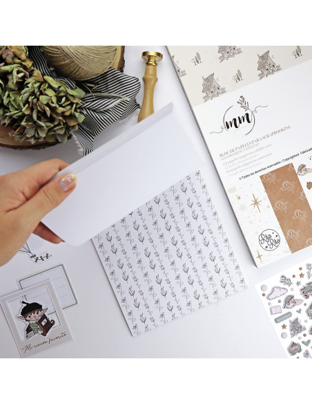 Paper pad 6x8" | My Home by Mamen Montero