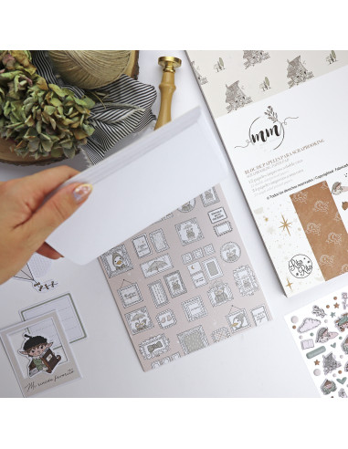Paper pad 6x8" | My Home by Mamen... Paper pad 6x8" | My Home by Mamen...
