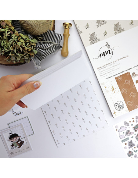 Paper pad 6x8" | My Home by Mamen Montero