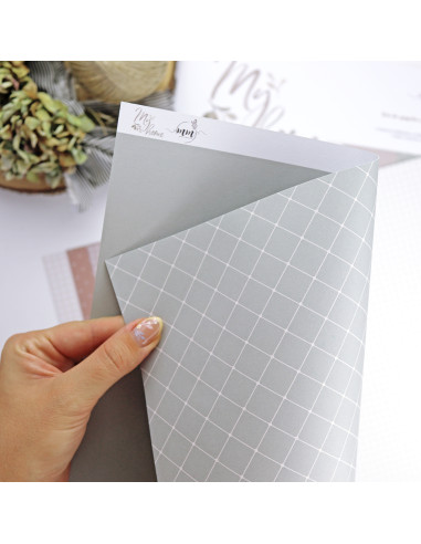 My Home Solid paper kit of Mamen Montero