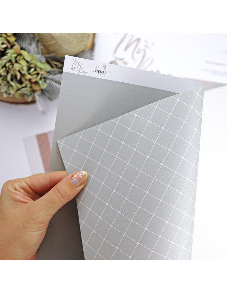 My Home Solid paper kit of Mamen Montero