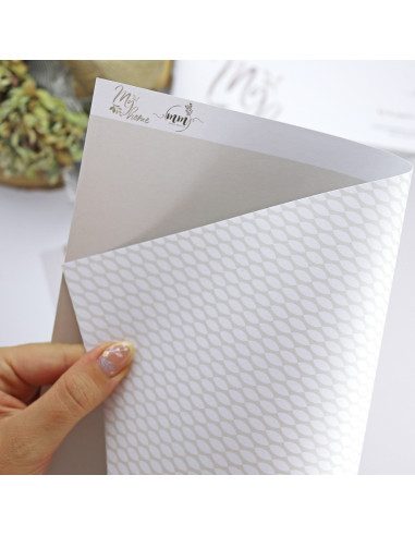 My Home Solid paper kit of Mamen Montero