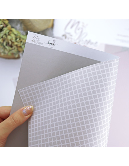 My Home Solid paper kit of Mamen Montero