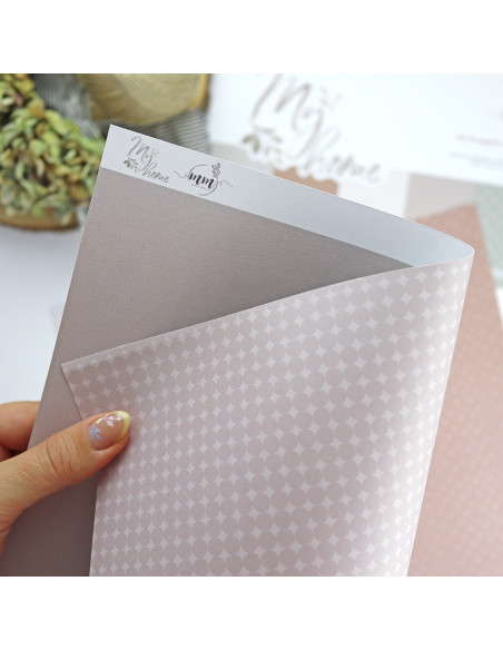 My Home Solid paper kit of Mamen Montero