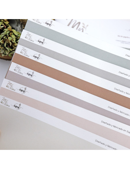 My Home solid papers kit | Mamen Montero design