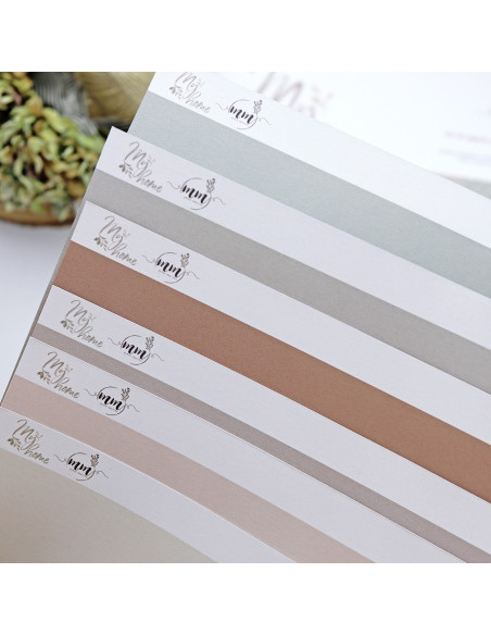 My Home Solid paper kit of Mamen Montero