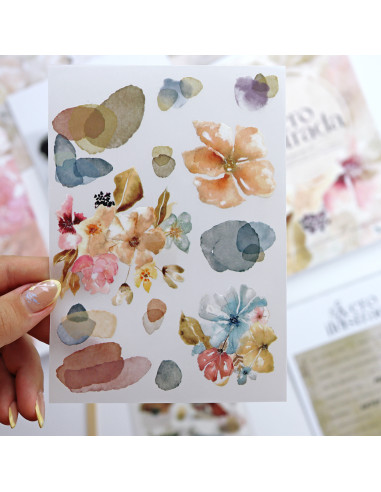 Art Journal Rubbons set of Vero Ilustrada Art Journal Rubbons set of Vero Ilustrada