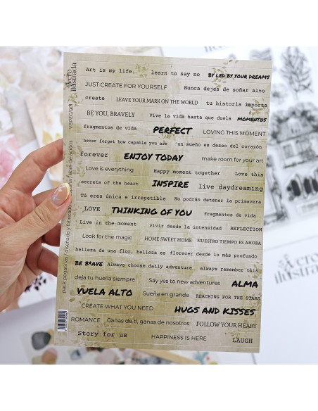 Art Journal Sticker of Vero Ilustrada