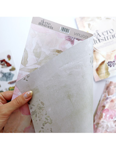 Art Journal Paper Sheet of Vero Ilustrada Art Journal Paper Sheet of Vero Ilustrada