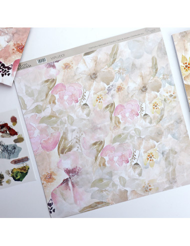 Art Journal Paper Sheet of Vero Ilustrada Art Journal Paper Sheet of Vero Ilustrada
