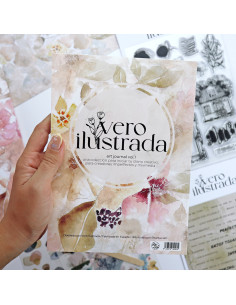 Art Journal Vol. 1 Paper pad 6x8" | Vero Ilustrada