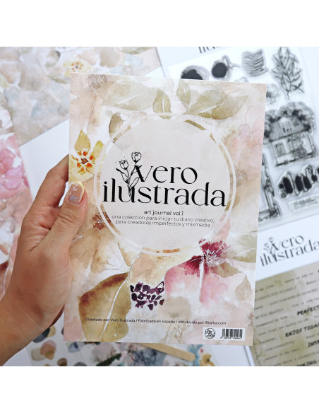 Art Journal Vol. 1 Paper pad 6x8" | Vero Ilustrada