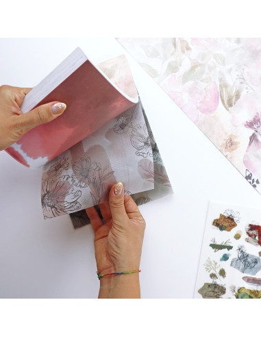 Art Journal 6'' Paper Pad of Vero Ilustrada Art Journal 6'' Paper Pad of Vero Ilustrada