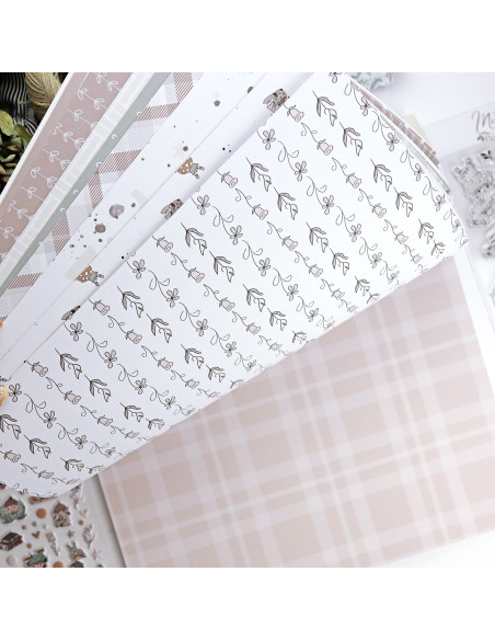 My Home 12x12" paper pad | Mamen Montero design