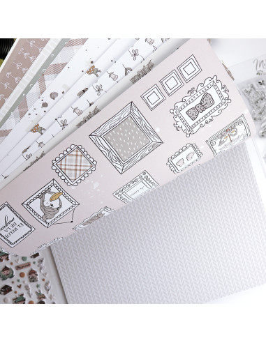 My Home 12x12" paper pad | Mamen...