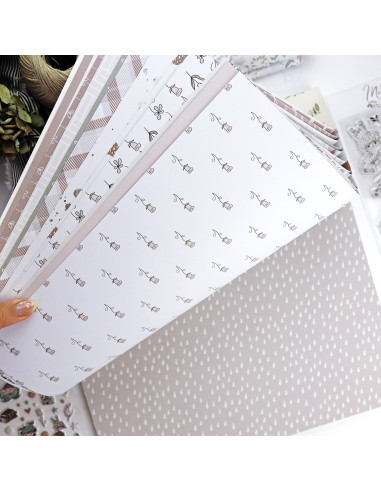 My Home 12x12" paper pad | Mamen...