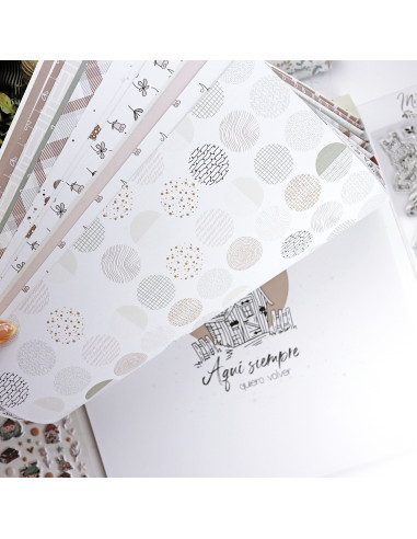 My Home 12x12" paper pad | Mamen...