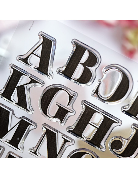 ABC Nícol clear stamps set | Alúa Cid