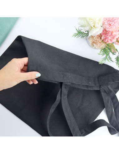 Negro organic cotton Tote Bag