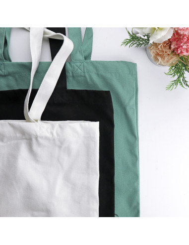 Blanco organic cotton Tote Bag