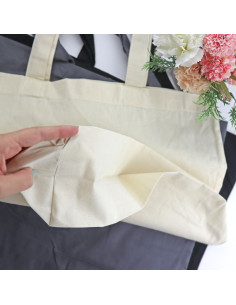 Natural cotton Maxi Tote bag 2