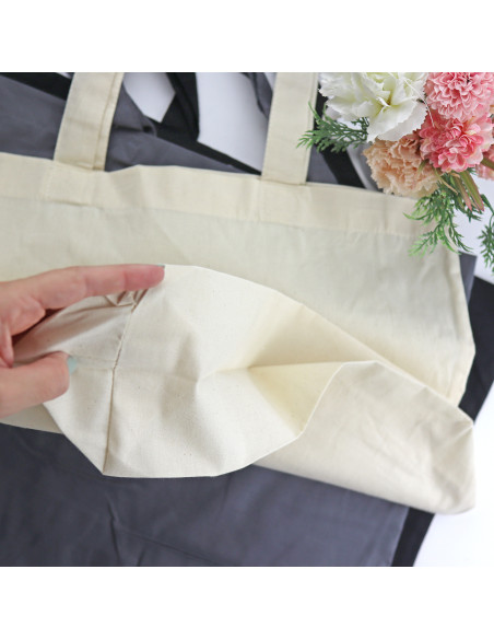 Natural cotton Maxi Tote bag