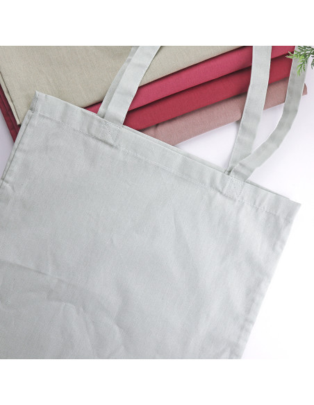 Washed Green cotton bag