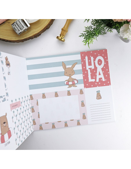 Playa o piscina Rita's Diary card pad