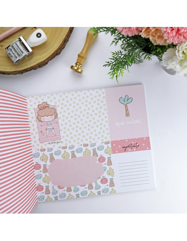 Playa o piscina Rita's Diary card pad