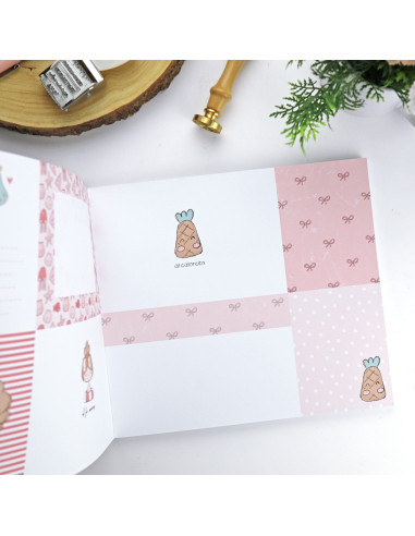 Playa o piscina Rita's Diary card pad