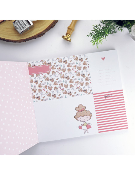 Playa o piscina Rita's Diary card pad