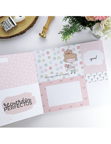 Playa o piscina Rita's Diary card pad