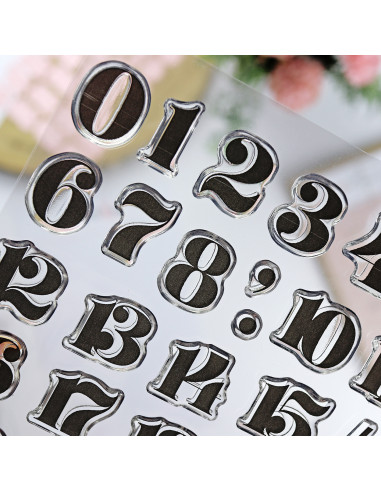 Advent clear stamps set