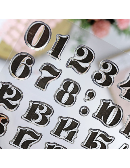 Advent clear stamps set