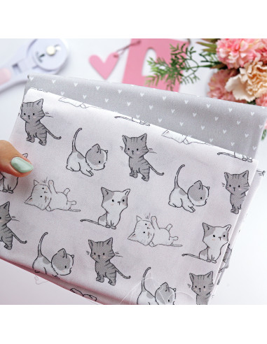 5m Gatitos printed fabric | Panda by... 5m Gatitos printed fabric | Panda by...