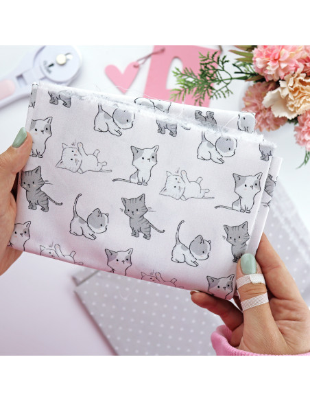 Gatitos fabric | Panda collection