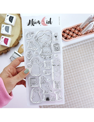 Viva Chile clear stamps set | Alúa Cid