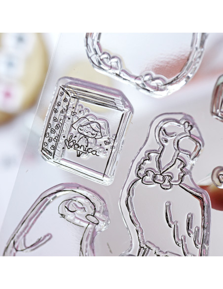 Viva Chile clear stamps set | Alúa Cid