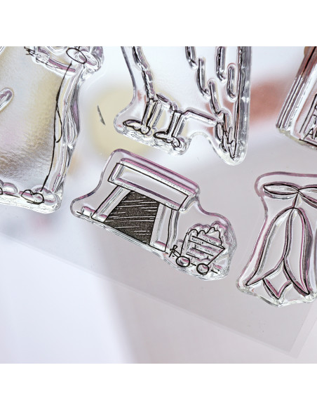 Viva Chile clear stamps set | Alúa Cid