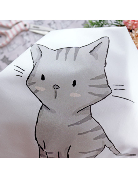 Kitty fabric panel | Panda collection