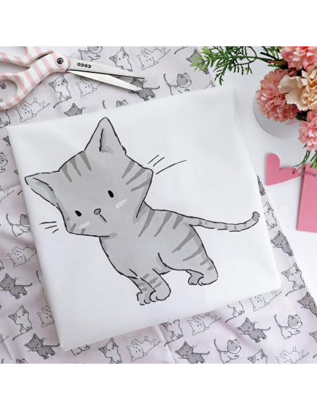 Kitty fabric panel | Panda collection