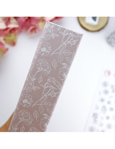 4x8" binder Camelias | Rita's Diary 4x8" binder Camelias | Rita's Diary
